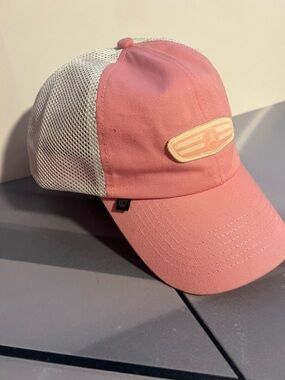 Levelwear Pink Mesh Back Trucker Hat